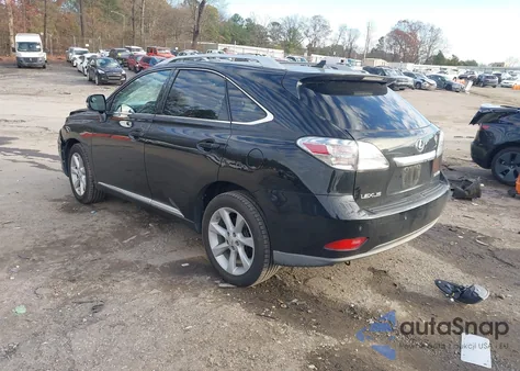 2010 Lexus Rx 350 z USA, uszkodzony, nr VIN 2T2ZK1BAXAC040215